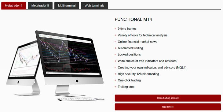 Instaforex trading platforms