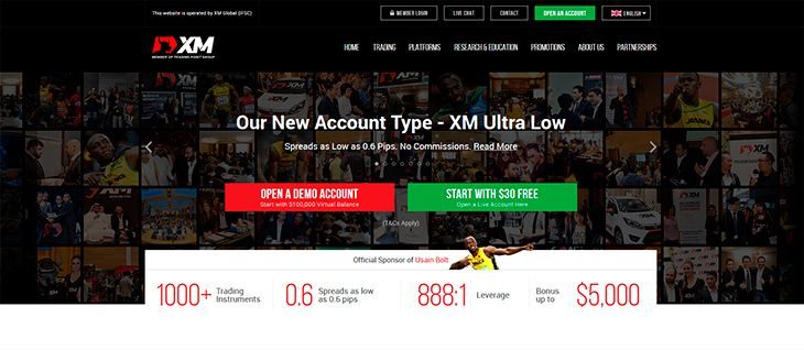 Xm forex demo account